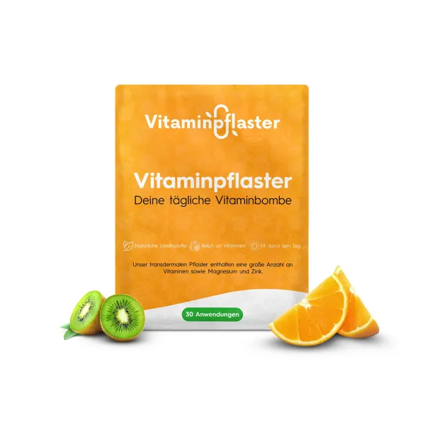 Multi Vitaminpflaster (12 Vitamine - 6 Mineralien)